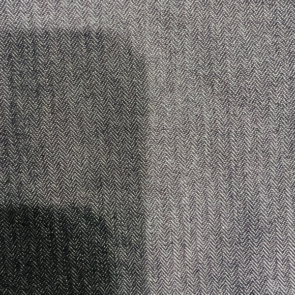 Riders by Lee Women's Gray Herringbone Trousers Pants Size 16 Stretch pinstripes - Picture 12 of 13